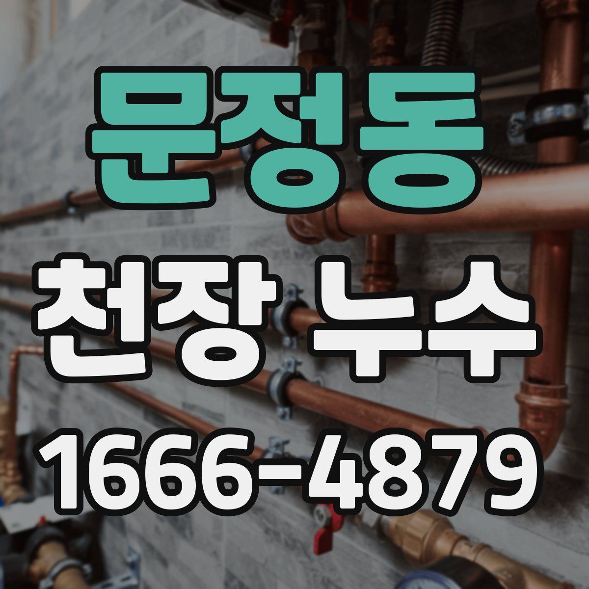 문정동 천장 누수
