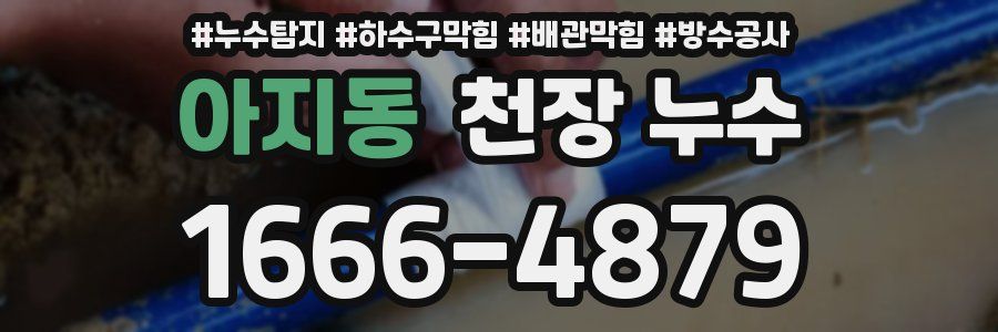 아지동 천장 누수