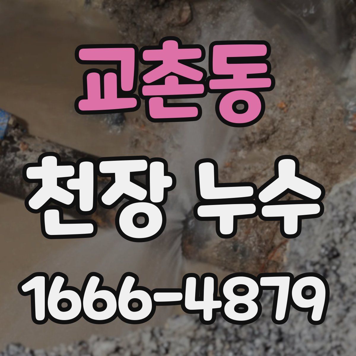 교촌동 천장 누수