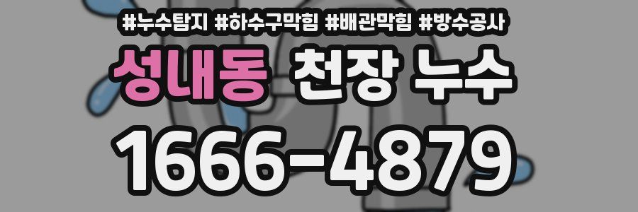 성내동 천장 누수