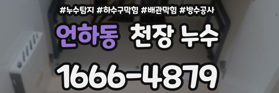 언하동 천장 누수