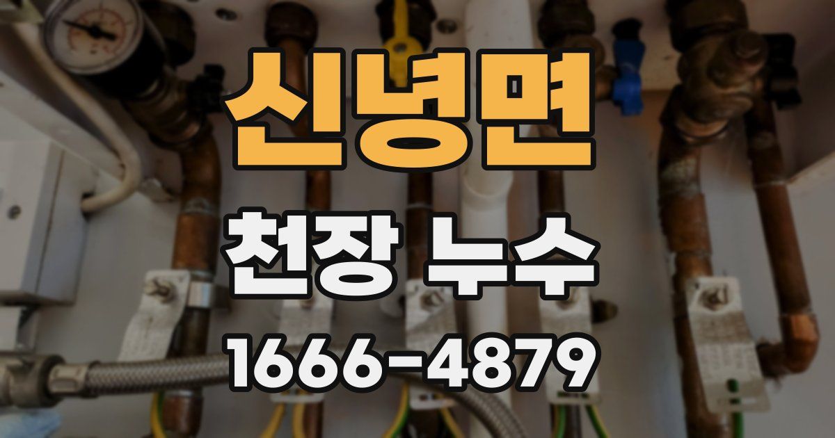 신녕면 천장 누수