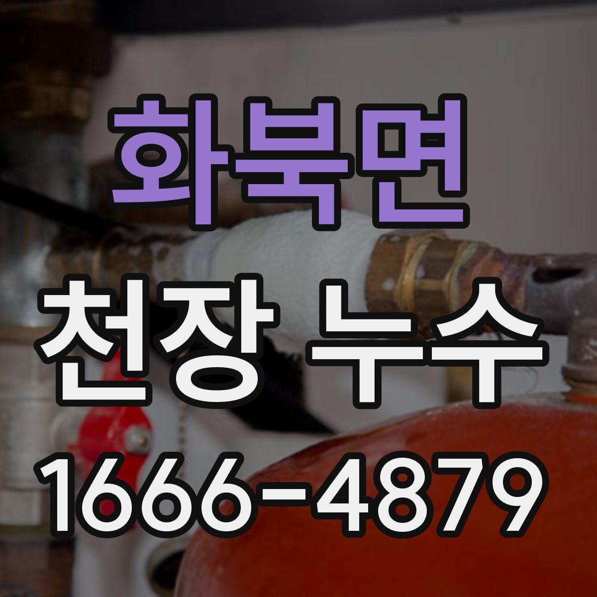 화북면 천장 누수