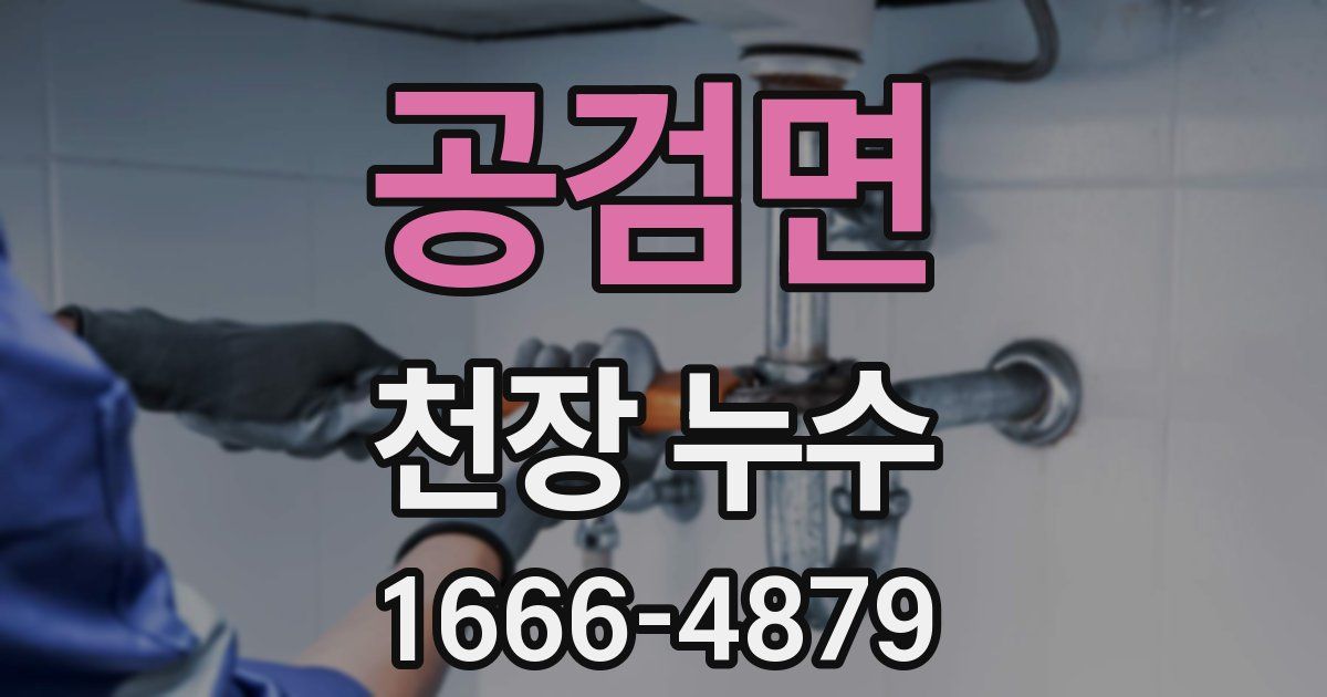 공검면 천장 누수