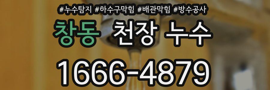 창동 천장 누수