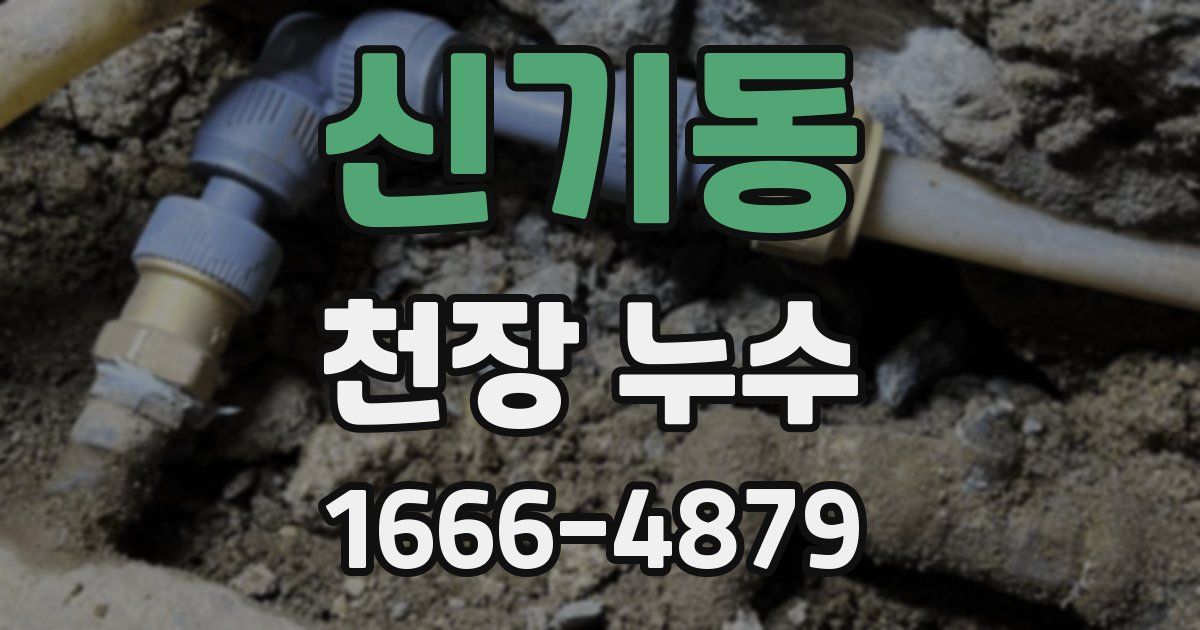 신기동 천장 누수