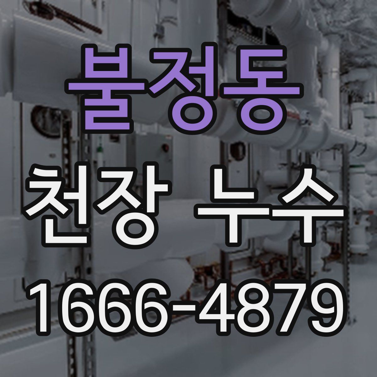 불정동 천장 누수