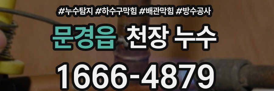 문경읍 천장 누수