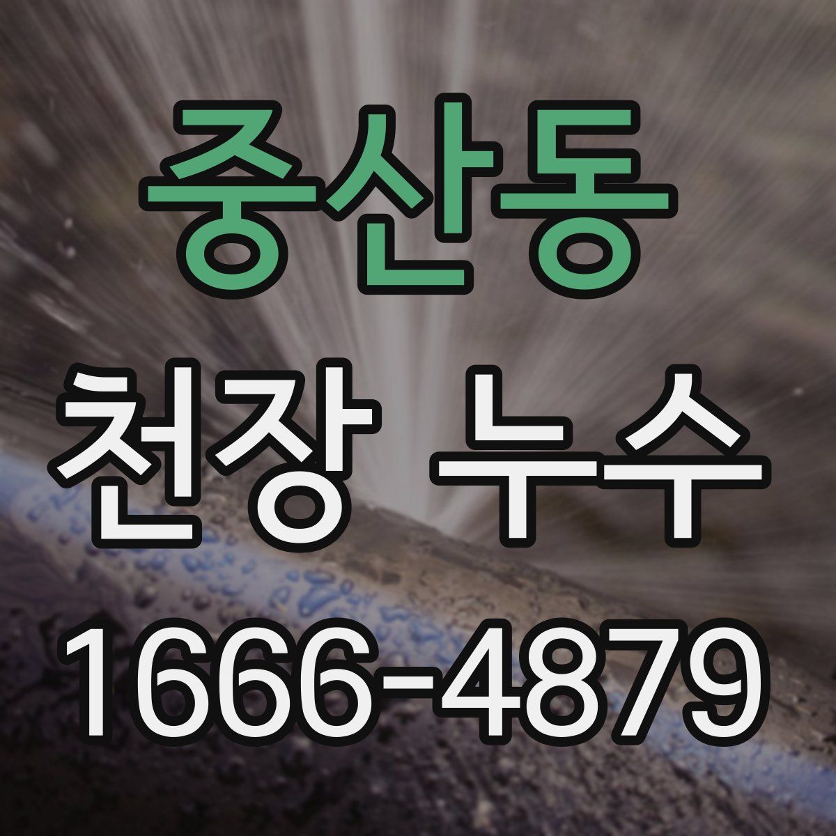 중산동 천장 누수