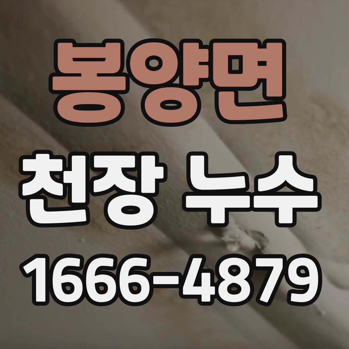 봉양면 천장 누수