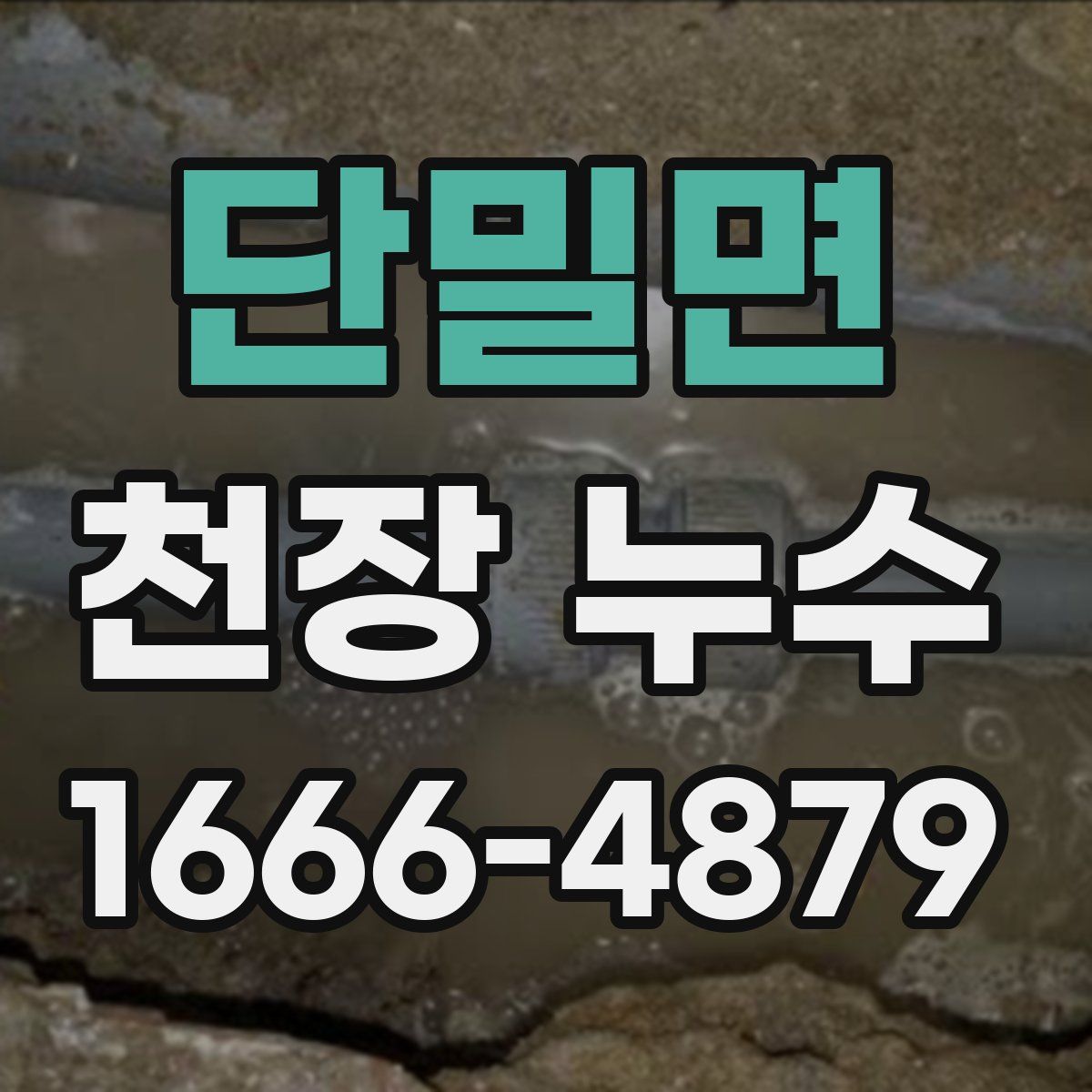 단밀면 천장 누수