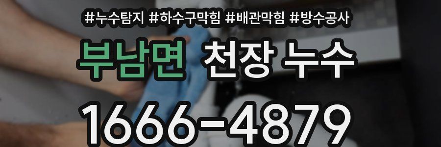 부남면 천장 누수