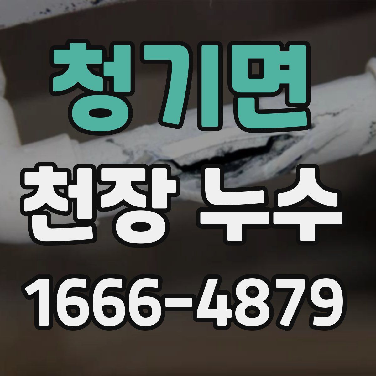 청기면 천장 누수