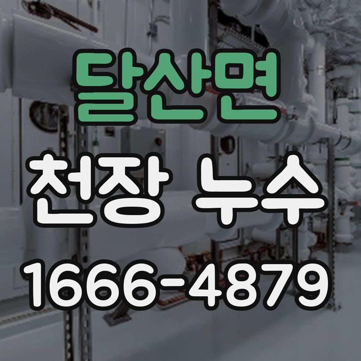 달산면 천장 누수