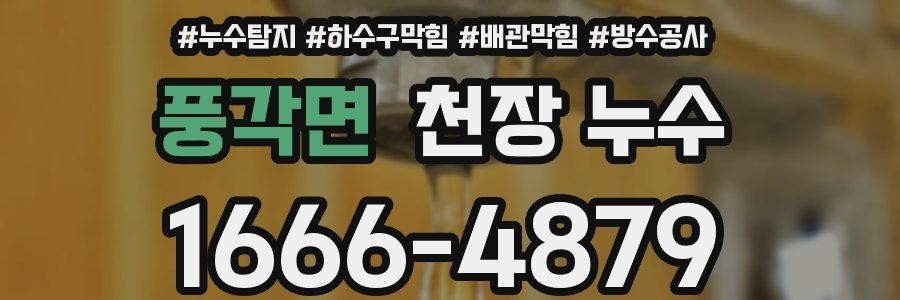 풍각면 천장 누수