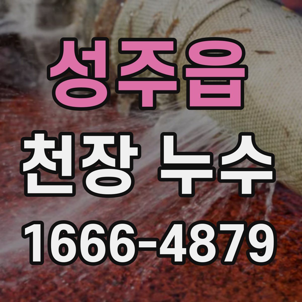 성주읍 천장 누수