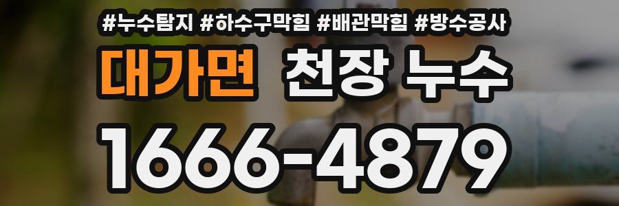대가면 천장 누수