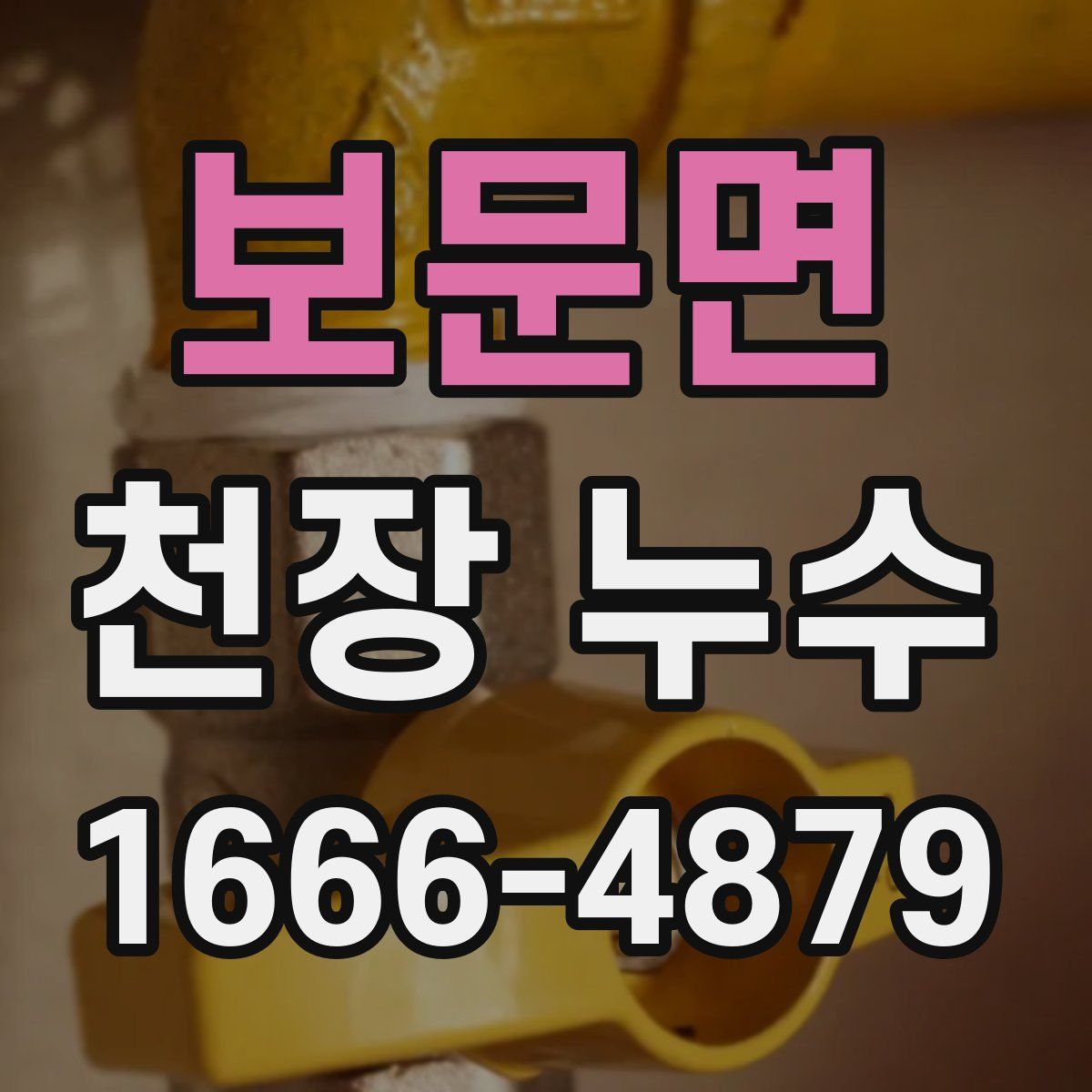 보문면 천장 누수