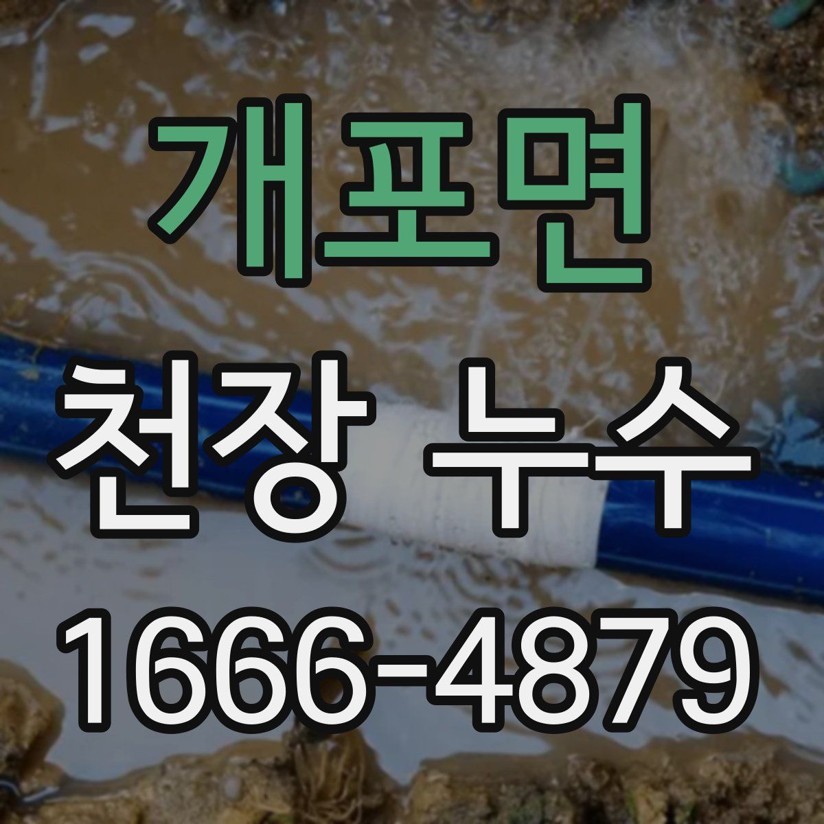 개포면 천장 누수