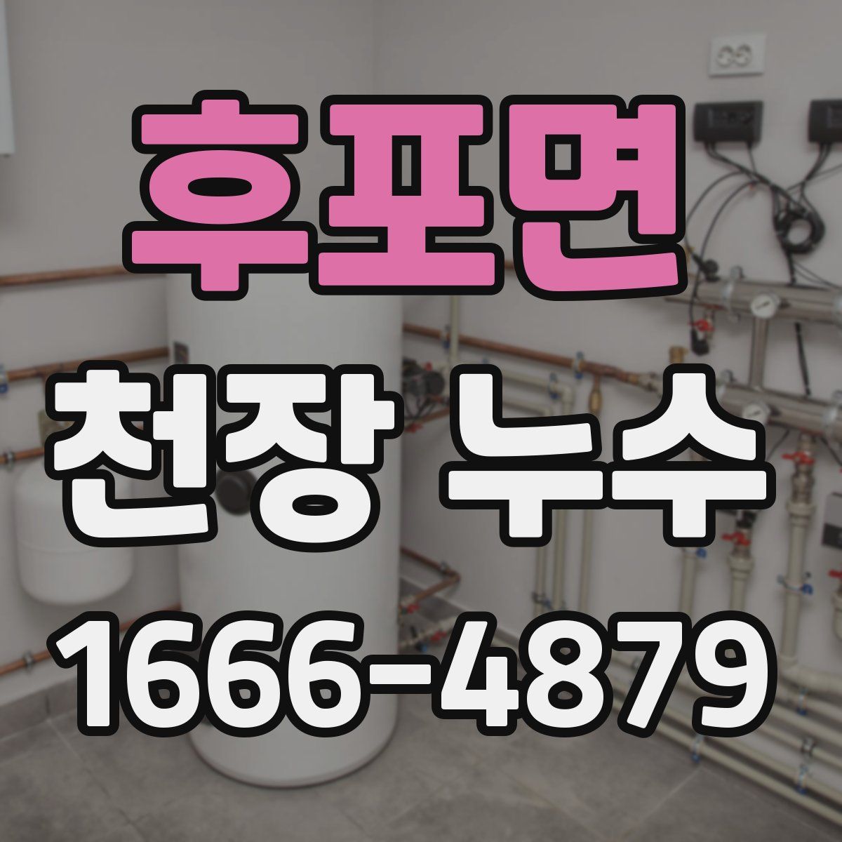 후포면 천장 누수