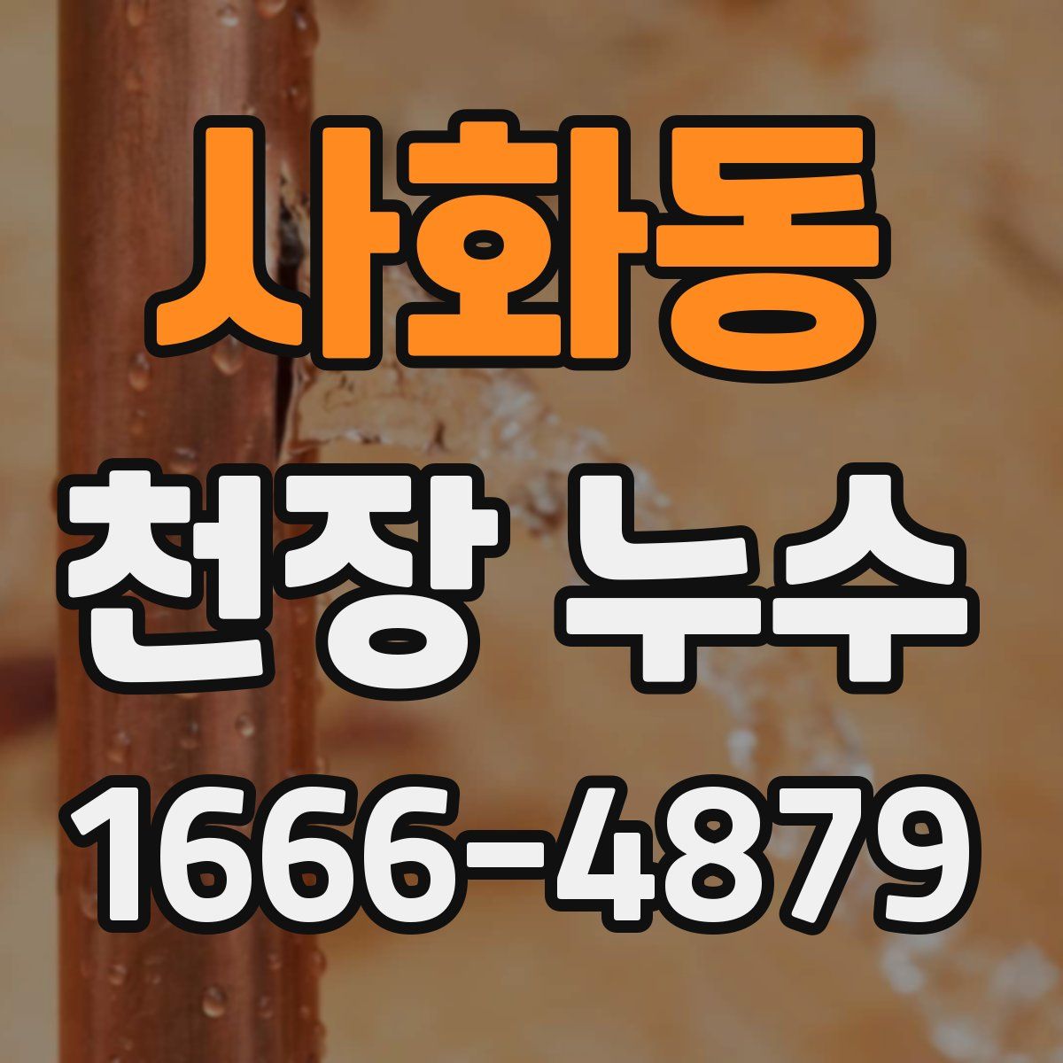 사화동 천장 누수