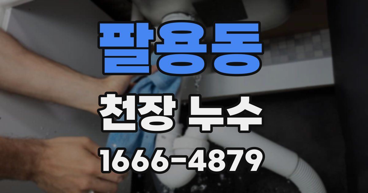 팔용동 천장 누수