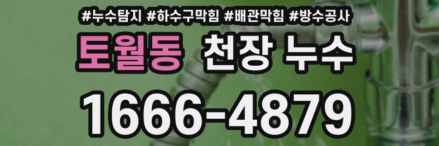 토월동 천장 누수