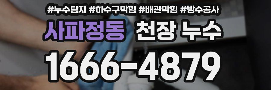 사파정동 천장 누수
