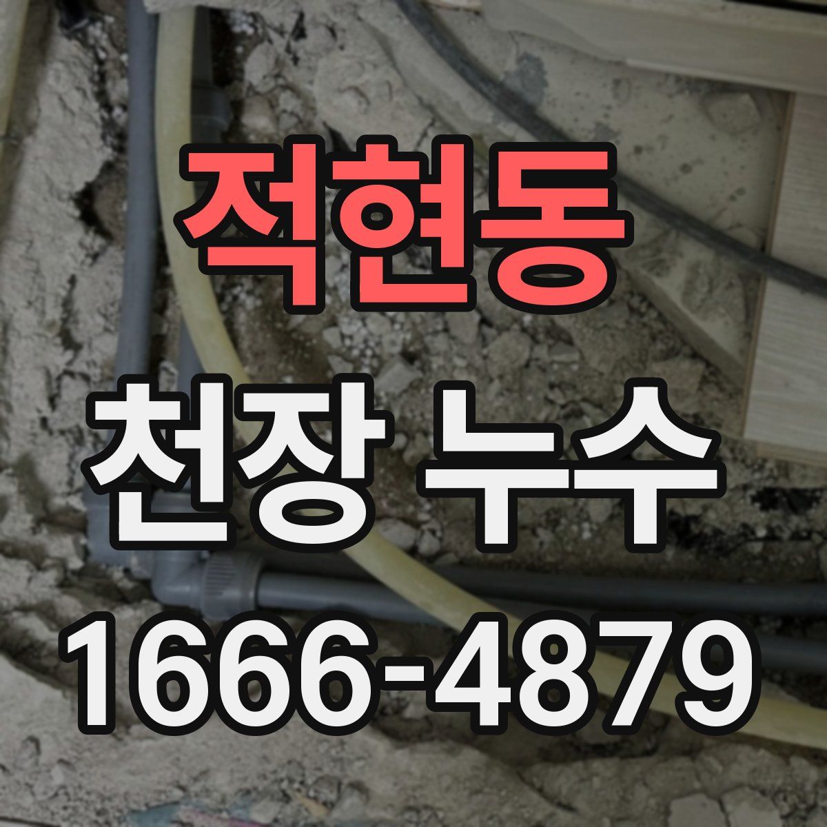 적현동 천장 누수