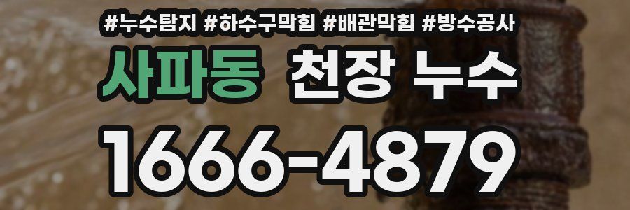 사파동 천장 누수