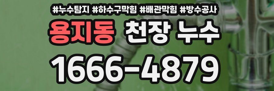용지동 천장 누수