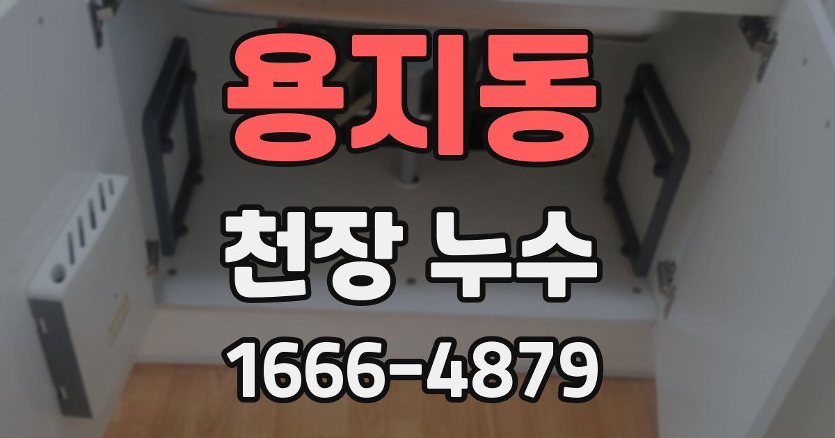 용지동 천장 누수