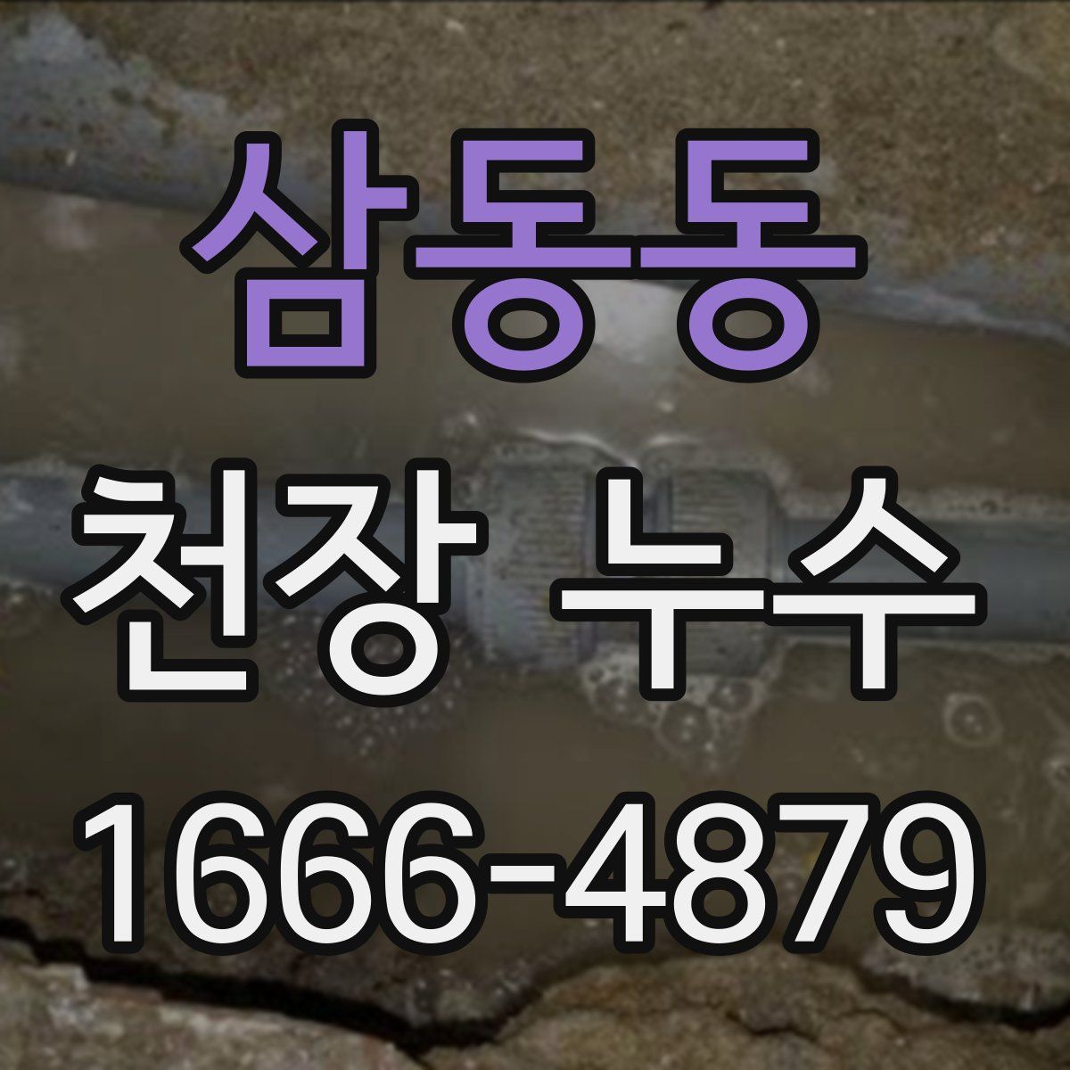 삼동동 천장 누수
