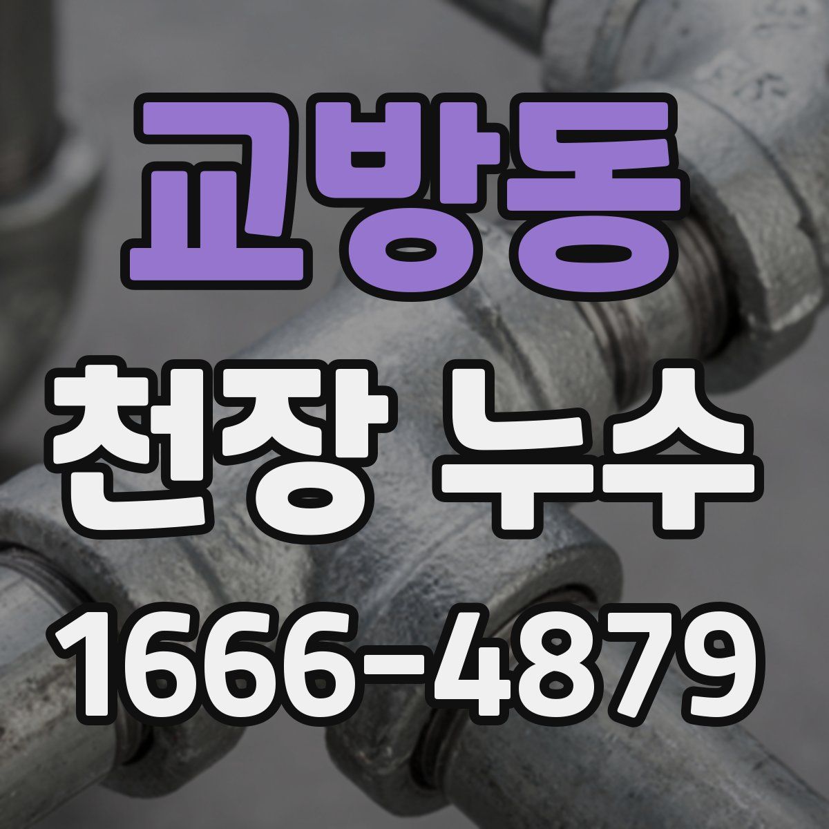 교방동 천장 누수