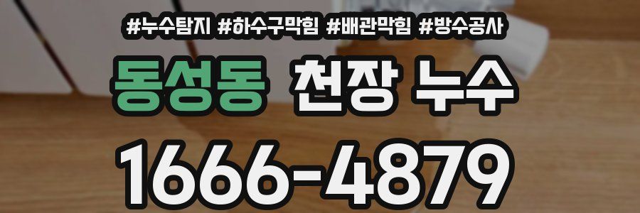 동성동 천장 누수
