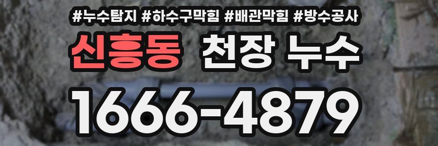 신흥동 천장 누수