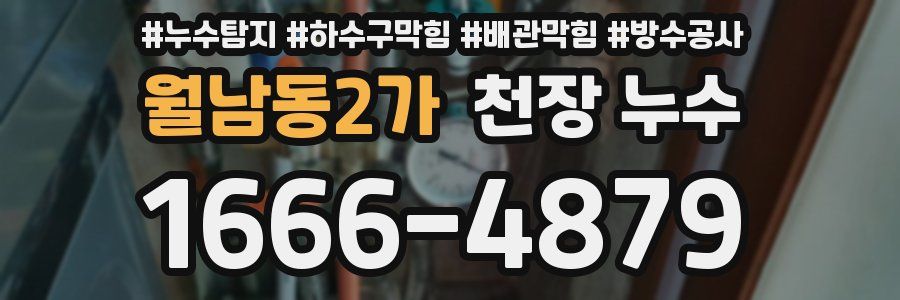 월남동2가 천장 누수