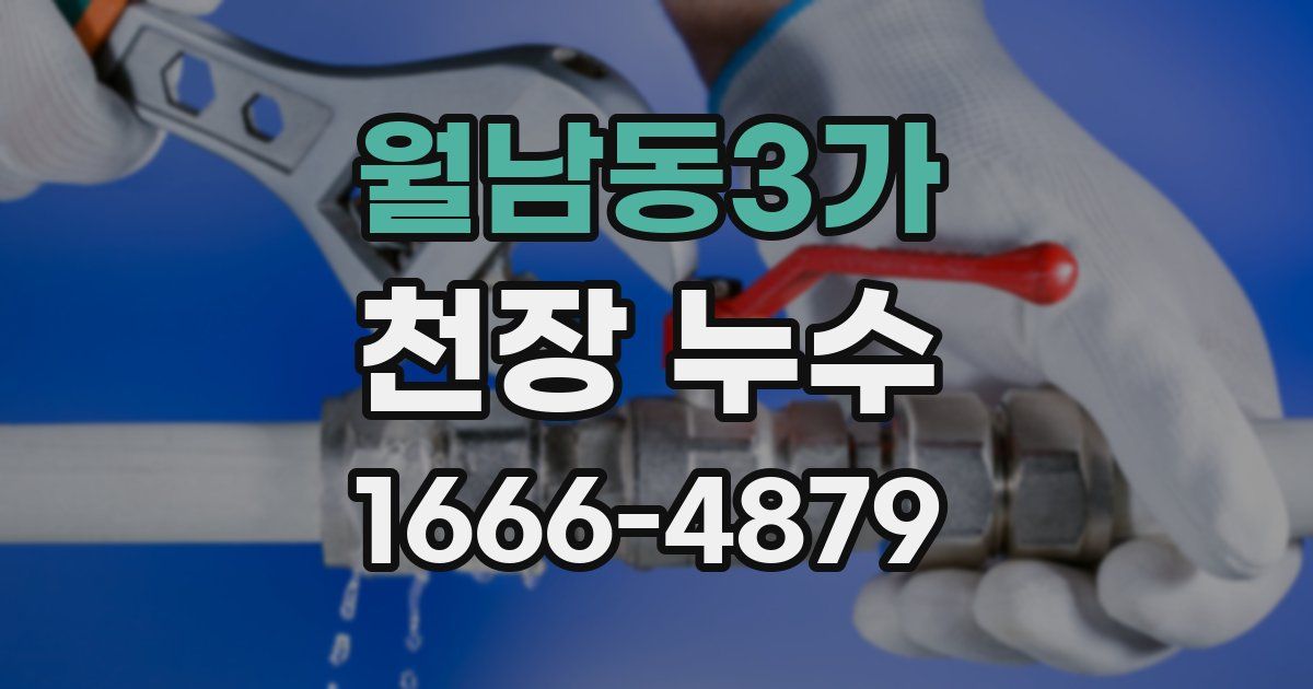 월남동3가 천장 누수