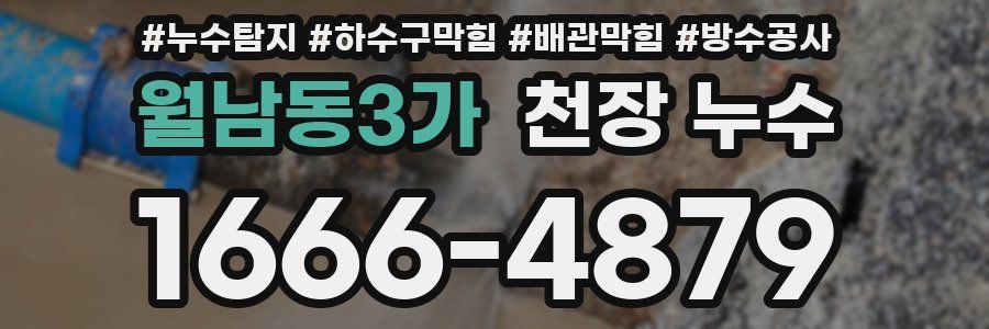 월남동3가 천장 누수