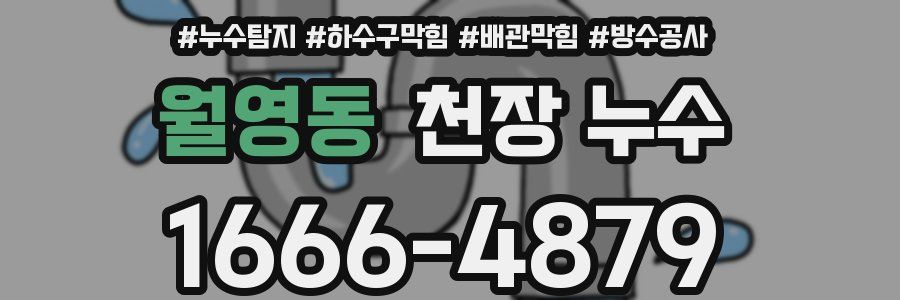 월영동 천장 누수