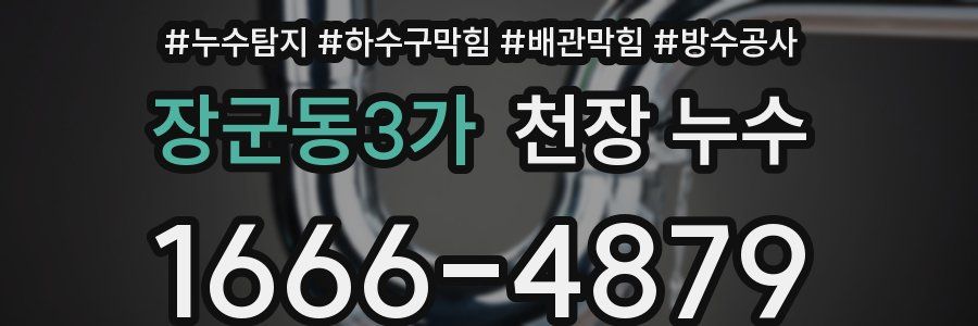 장군동3가 천장 누수