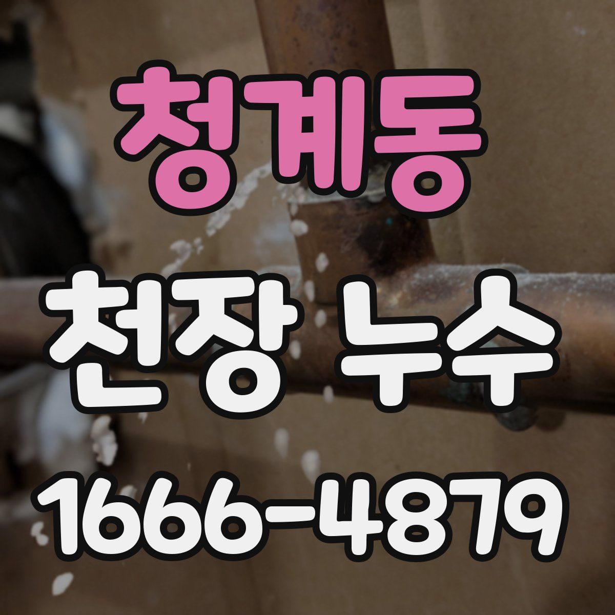 청계동 천장 누수