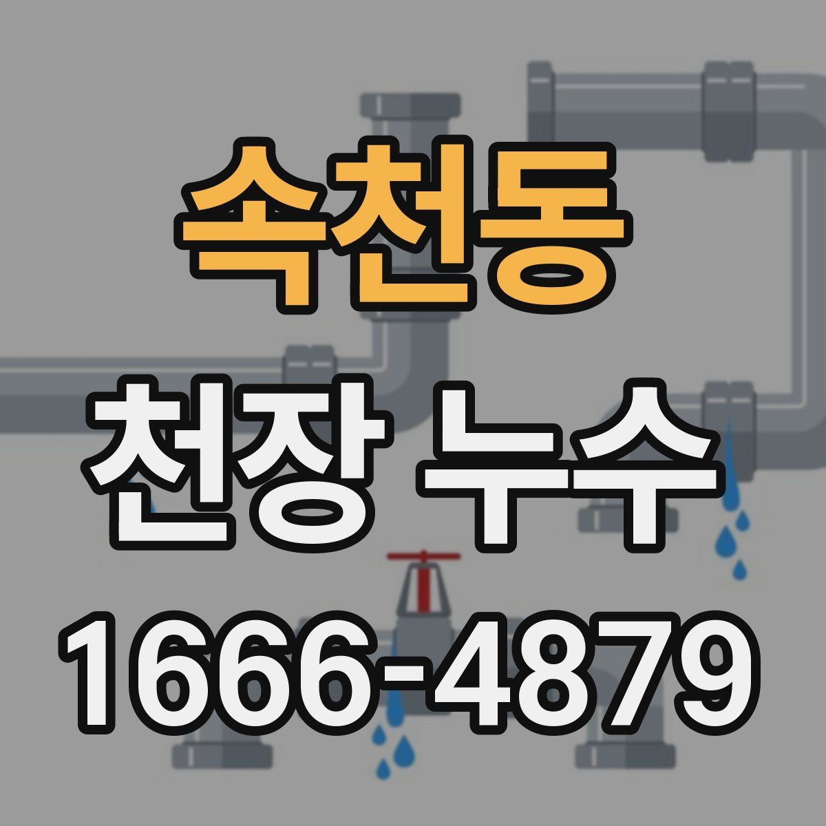 속천동 천장 누수