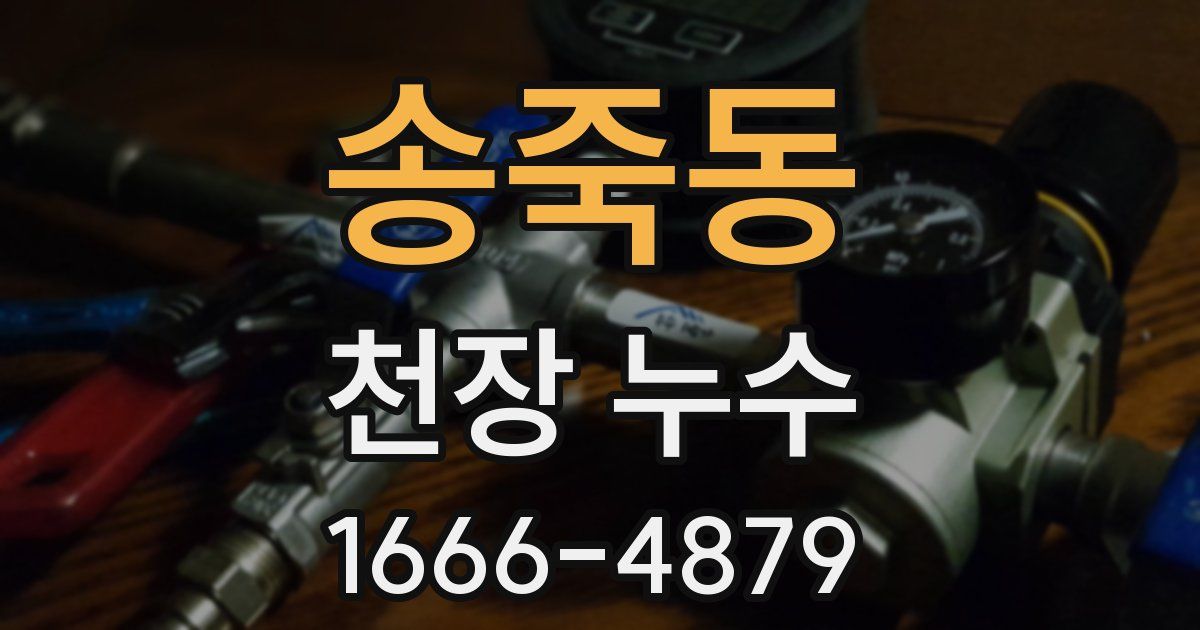송죽동 천장 누수