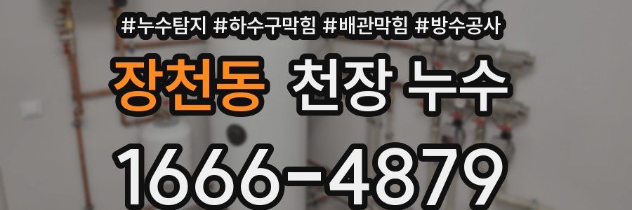 장천동 천장 누수