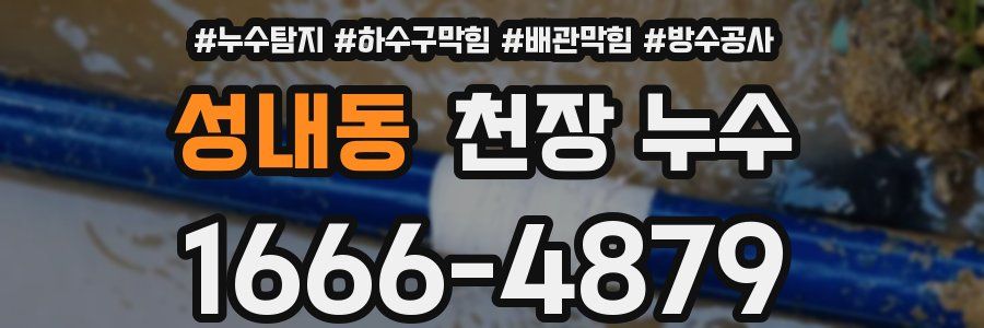 성내동 천장 누수
