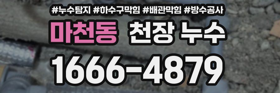마천동 천장 누수