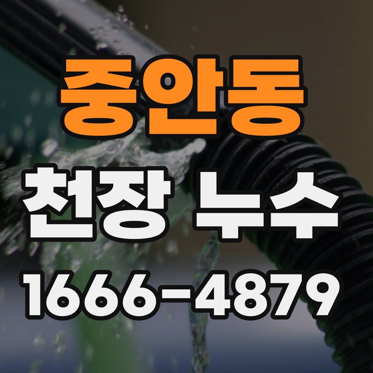 중안동 천장 누수