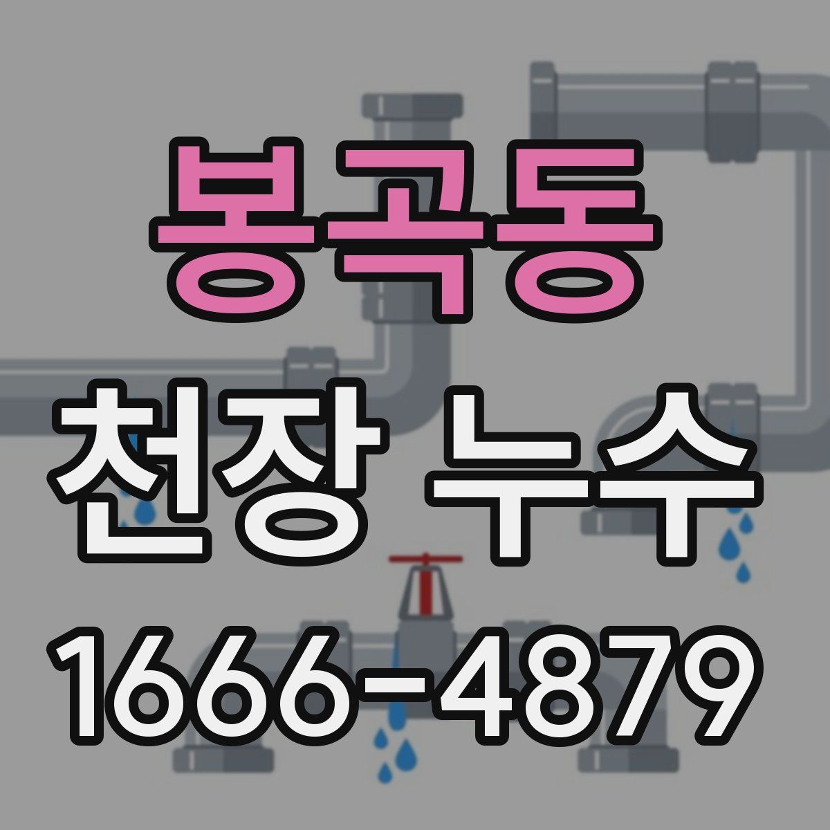 봉곡동 천장 누수