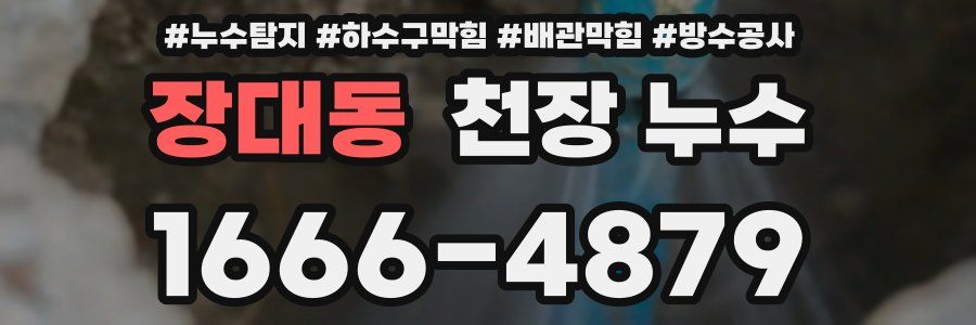 장대동 천장 누수